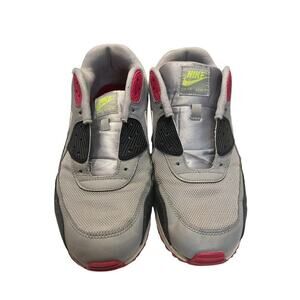 Nike Air Max 90 Wolf Gray Rush Pink Us Size 11.5 AJ1285-020 -No Shoe Strings